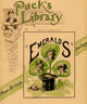 Irish Immigrant Caricature Poster Print featuring a three-leaf clover design with caricatures.