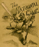 Baseball player at bat with a catcher and a golfer in the background poster print.