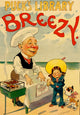 Vendor on the beach serving hot dogs poster print with a dog waiting for food.