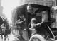 Guest in Carriage Arriving at Harriman - Gerry Wedding Poster Print