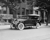 Vogue Car 1921 Poster Print showcasing vintage automotive design.