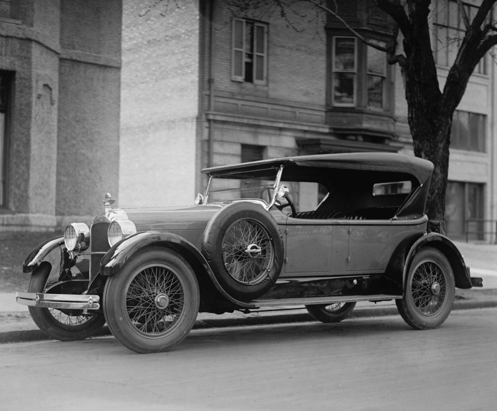 Duisenberg Poster Print showcasing classic automobile elegance
