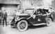 Woman's Suffrage Car Driven by an Activist Poster Print, celebrating women's rights activism.