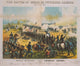 The Battle of Shiloh Poster Print depicting the historic battle scene.