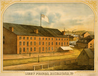 Libby Prison Poster Print featuring Richmond, Virginia historical architecture