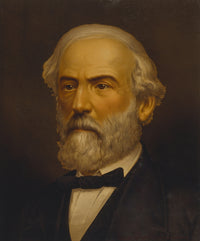 Portrait of Robert Edward Lee Poster Print showcasing historical figure.