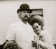 Mark Twain & Dorothy Quick Poster Print showcasing literary icons