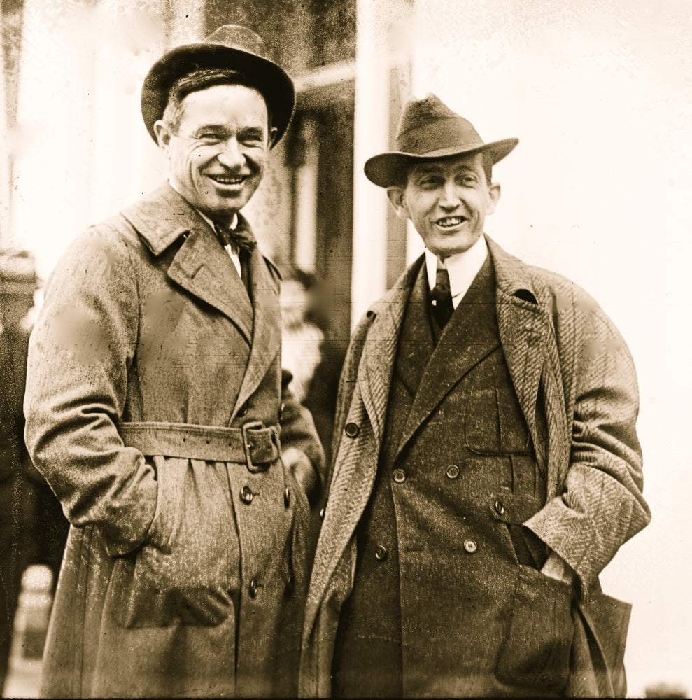 Will Rogers & Will Hayes Poster Print - Vintage Americana Art