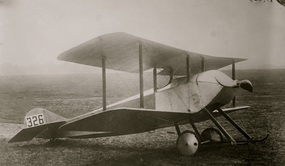 Sopwith Camel Biplane Poster Print - World War I Aircraft