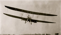 New Wright Military Aeroplane Poster Print showcasing early aviation.