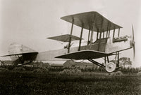 Curtiss 160 H.P. Military Plane Poster Print showcasing early aviation design.