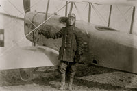 Air Mail Pilot Poster Print showcasing aviation history