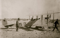 Lt. Chapman near Casas Grandes poster print showcasing a historic landscape