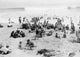 Long Branch Bathing Beach Poster Print showcasing coastal scenery.