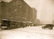 Washington DC Blizzard of 1922 Poster Print featuring trolleys stuck in snow.