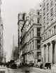 Equitable Fire Ruins Poster Print featuring Broadway & Pine St. North.