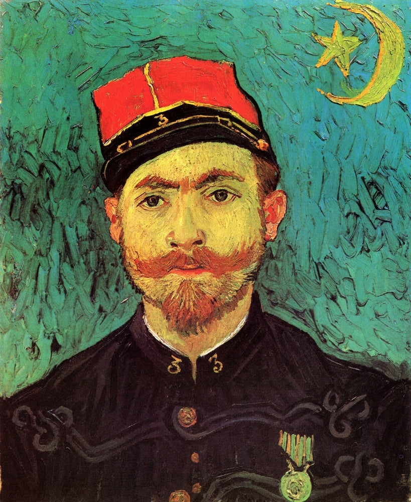 Milliet, Second Lieutenant of the Zouaves Poster Print showcasing historical military art.