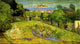 Daubigny's Garden poster print showcasing vibrant floral artwork.