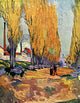 Les Alyscamps Poster Print showcasing classic artwork in vibrant colors.