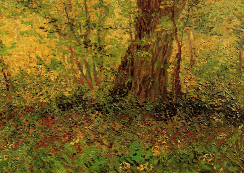 Undergrowth [2] Poster Print showcasing lush foliage.