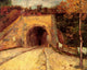 Roadway with Underpass The Viaduct Poster Print showcasing urban architecture.