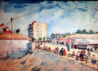 'Gate in the Paris Ramparts' poster print, showcasing Parisian architecture.