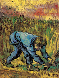 Reaper with Sickle Fine Art Print by Jean-François Millet