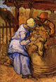Sheep Shearers Poster Print showcasing rustic agricultural life