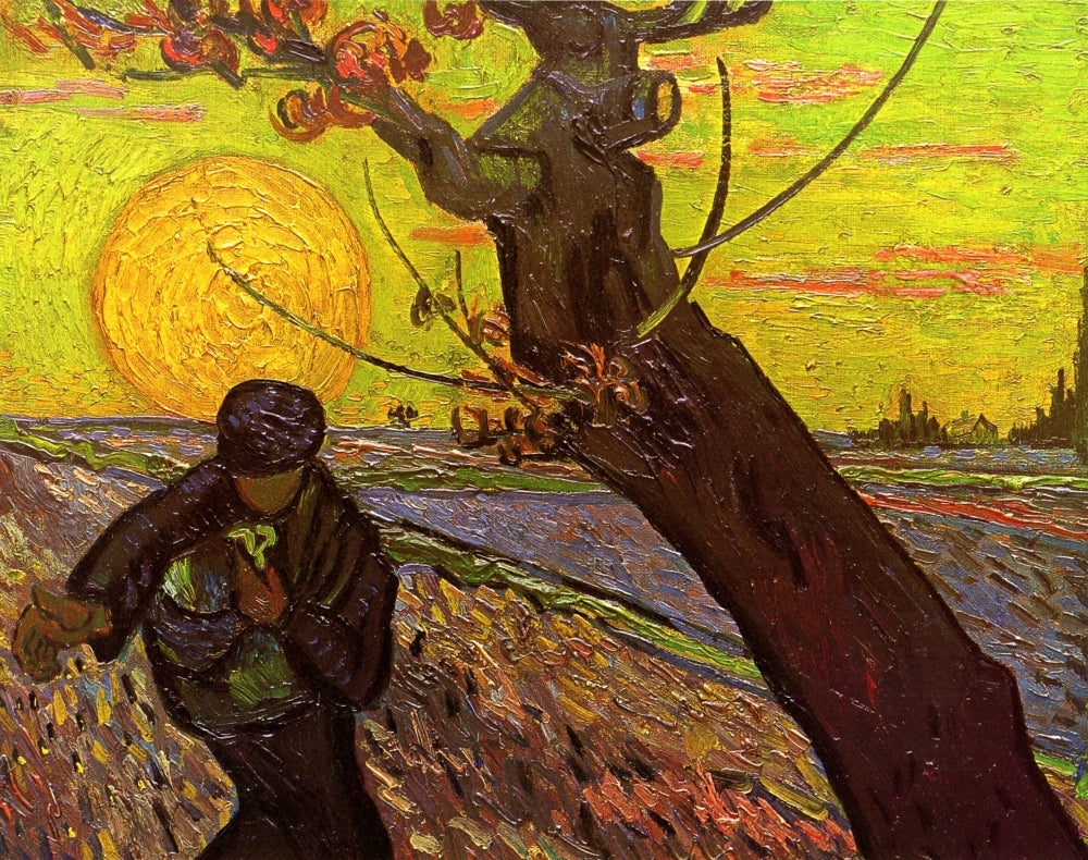 The Sower Art Poster Print showcasing natural beauty.