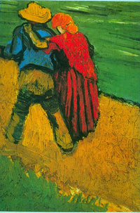 Two Lovers Poster Print showcasing romantic artwork