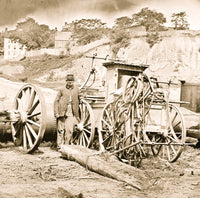 Richmond, Va. Fire Engine No. 3 Poster Print showcasing vintage fire engine.