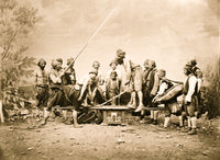 Constantinople Fire-Engine and Firemen Poster Print showcasing historic firefighters.