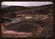Copper Mining Landscape Poster Print depicting erosion and environmental impact in Tennessee.