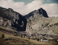 Creede Lead Mines poster print showcasing historic mining activity.