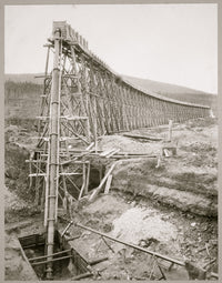 Mining Structure Poster Print showcasing industrial beauty.