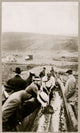 Gold Mining Poster Print featuring a scenic mining landscape