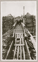 Gold Mine Sluice Poster Print showcasing a scene of adventure and treasure hunting.