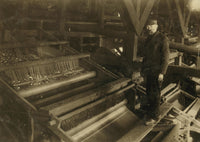 Mr. A. Langerfeld Coal Picking Machine Poster Print from 1913