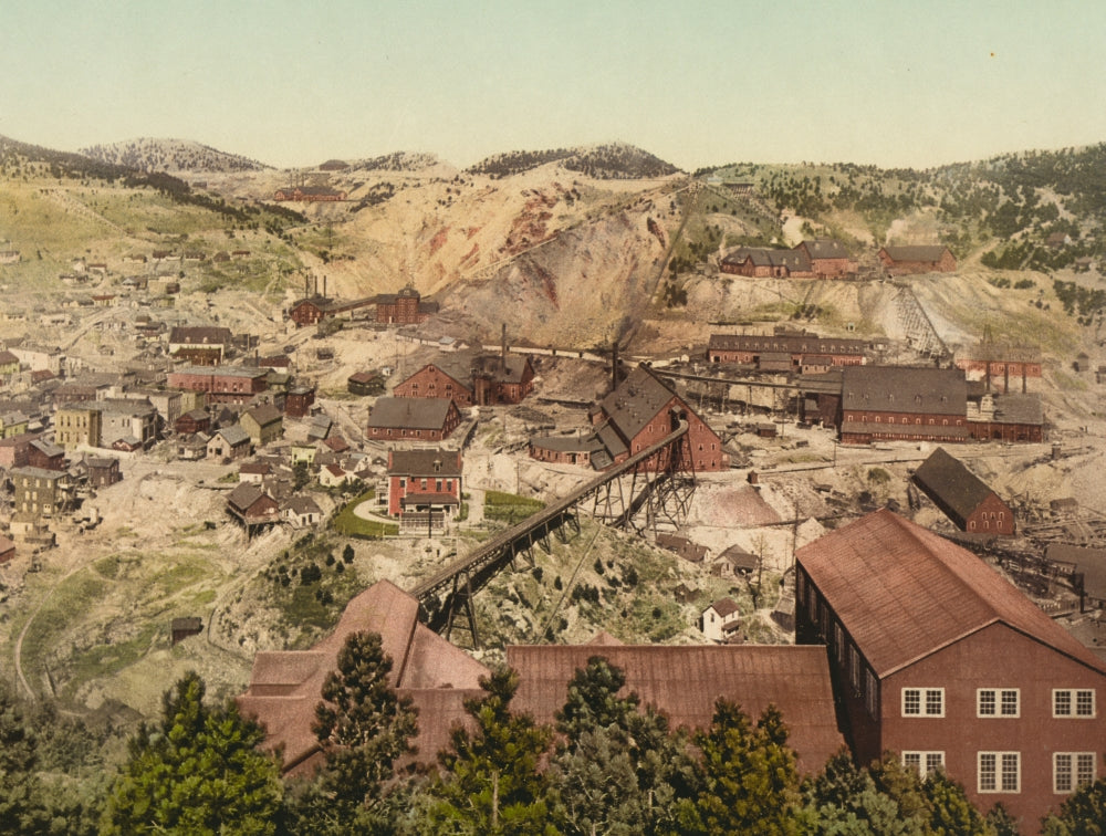 Red Mountain Ouray-Silverton Stage Road Poster Print showcasing Colorado's natural beauty.