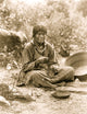 Paiute Basket Maker Poster Print showcasing Native American craftsmanship.