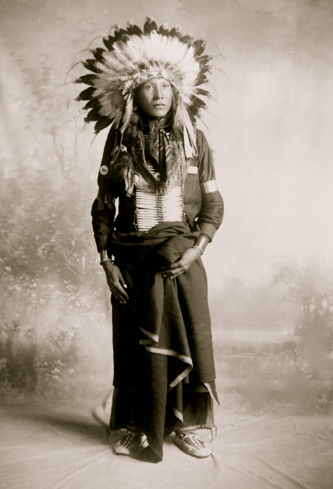 Eagle Shirt Sioux Indian full-length portrait poster print