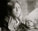 American Indian Woman with Child in Papoose Poster Print