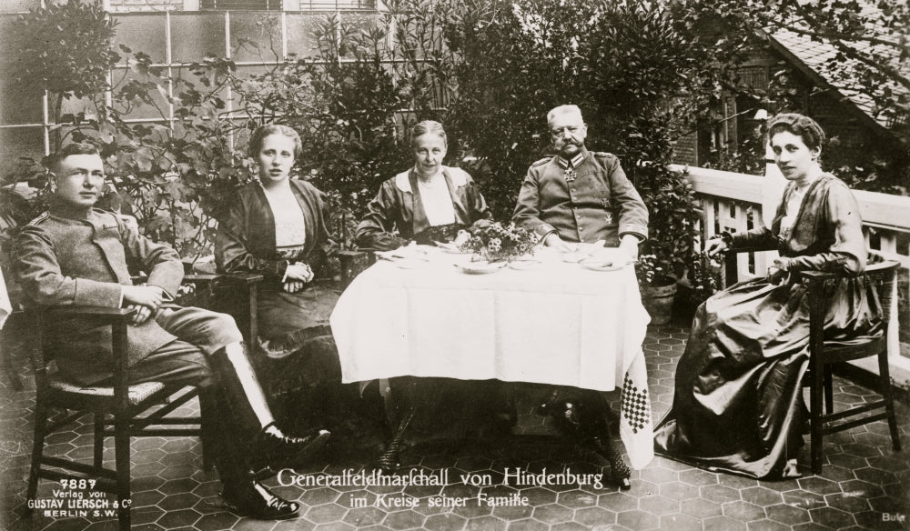 Paul Von Hindenburg Poster Print - Chancellor of Germany