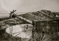 Zeebrugge Gun Spoiled by Germans Poster Print