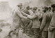 Bread to German Prisoners Champagne Poster Print showcasing historical imagery.