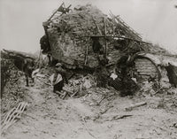 German Observation Post Destroyed Poster Print showcasing military history.
