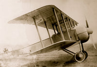 German Bi-plane Ago Type Poster Print showcasing classic aviation design.