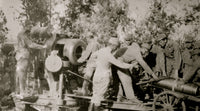 Austrians Loading 30.5 cm Gun Poster Print