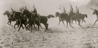 Uhlans Cavalry Poster Print showcasing Polish light infantry uniform.