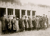 Prisoners -- Zossen, Germany poster print showcasing haunting imagery.